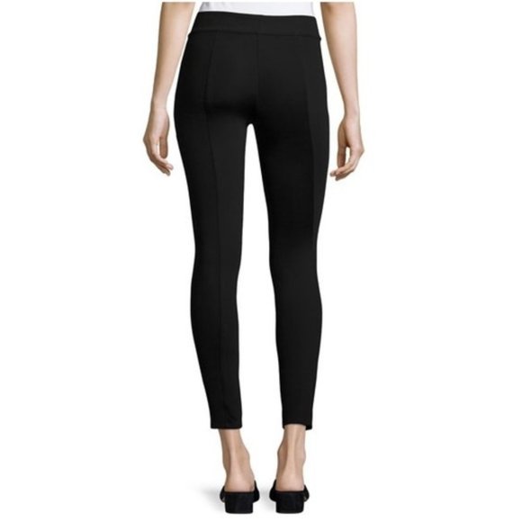 Vince. Black Back Seam Stitch Legging - Picture 2 of 14